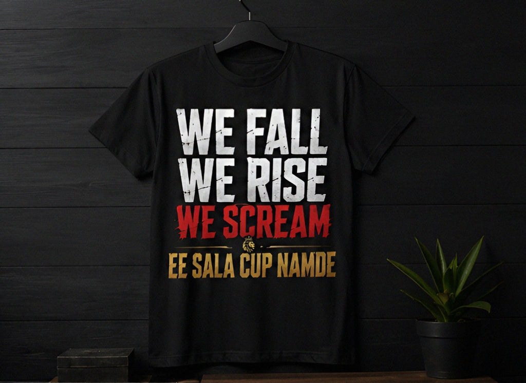 EE SALA CUP NAMDE  – Cricket Fan Oversized T-Shirt